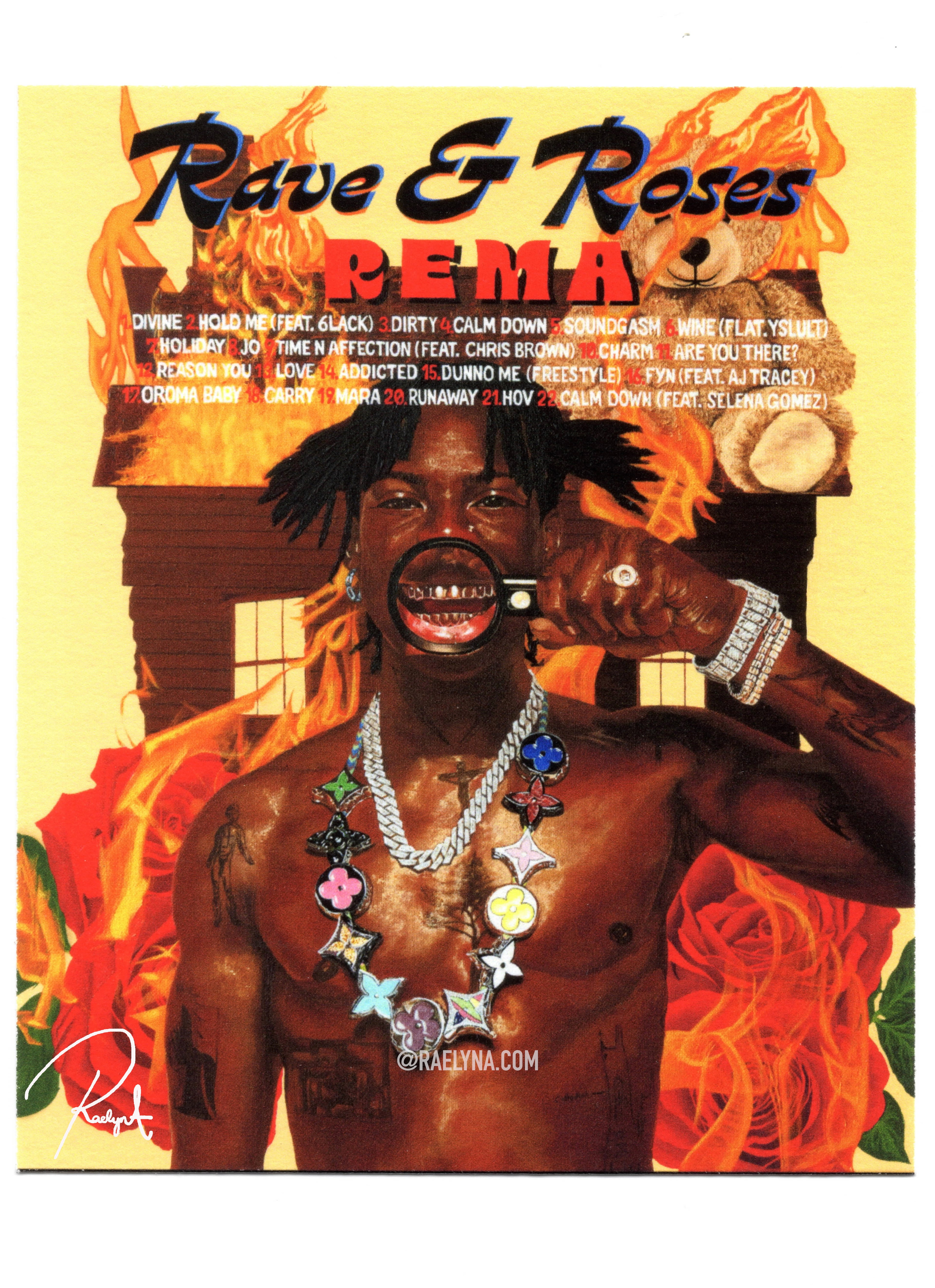 RAVE & ROSES - REMA (TESTER POLARIODS/ART PRINTS)