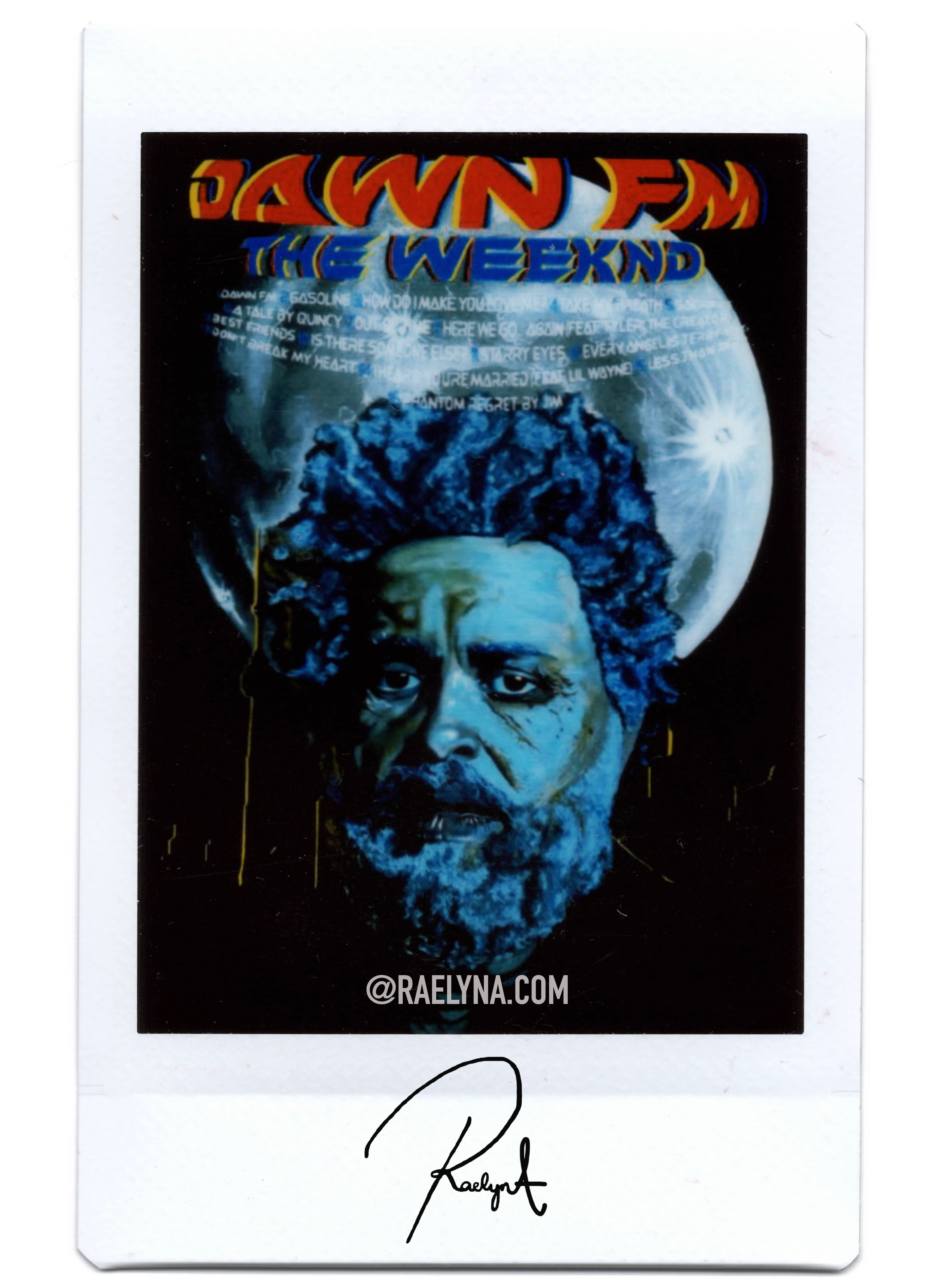 DAWN FM - THE WEEKND (TESTER POLARIODS/ART PRINTS)