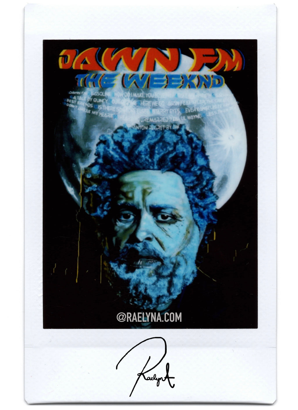 DAWN FM - THE WEEKND (TESTER POLARIODS/ART PRINTS)