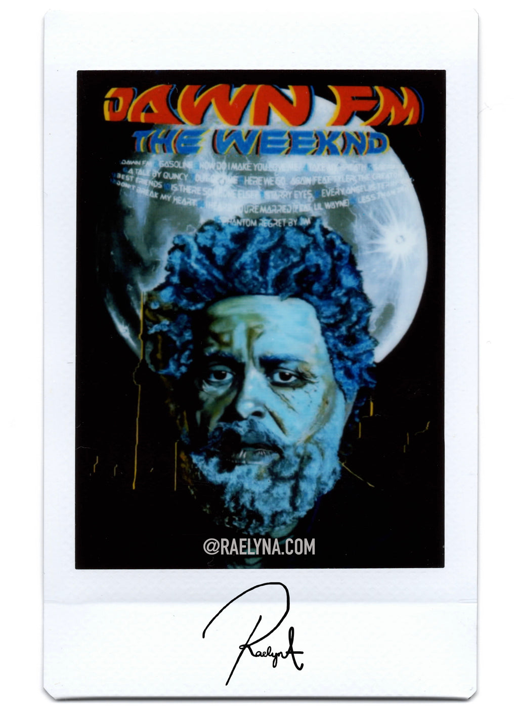 DAWN FM - THE WEEKND (TESTER POLARIODS/ART PRINTS)