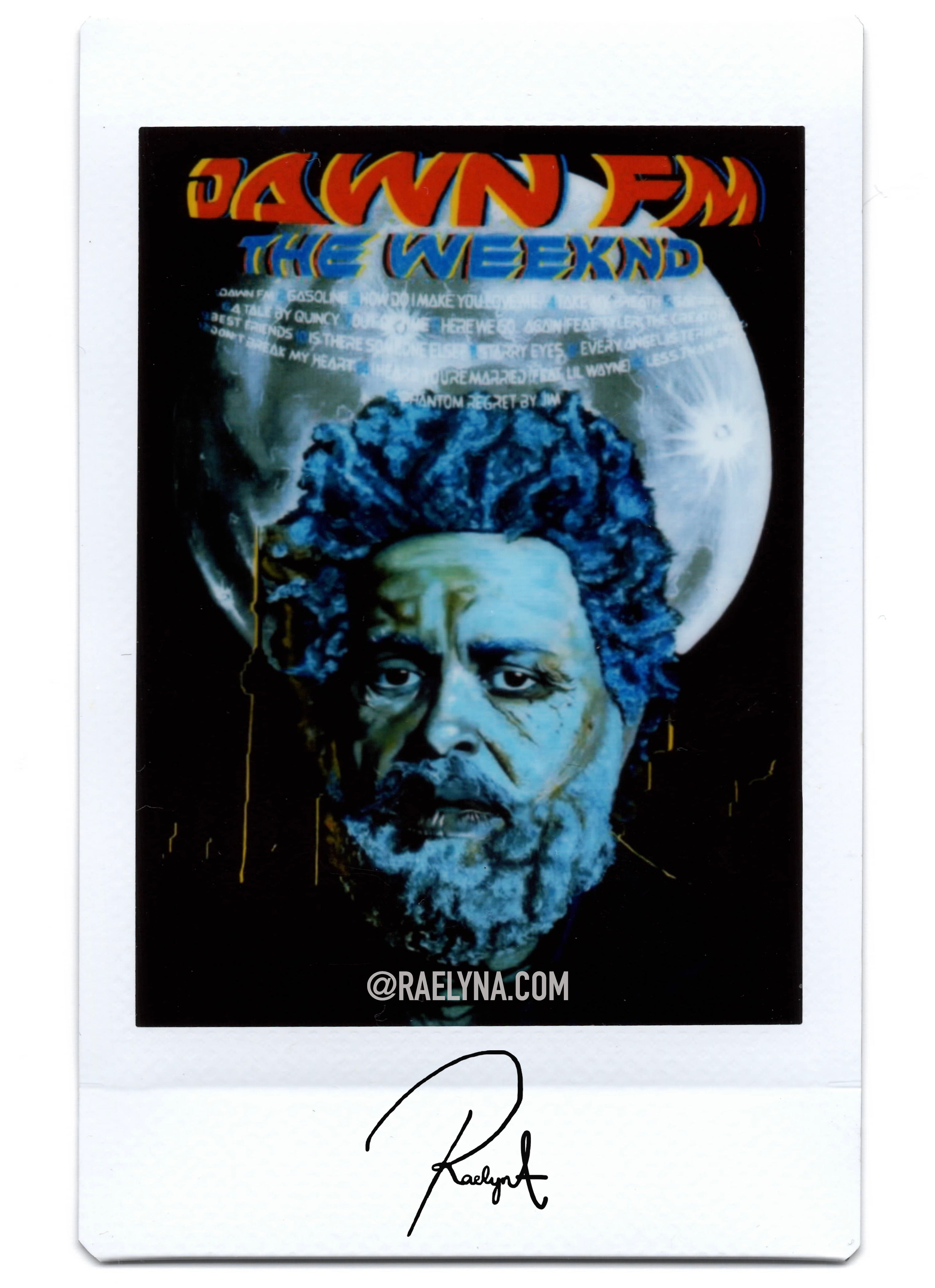 DAWN FM - THE WEEKND (TESTER POLARIODS/ART PRINTS)