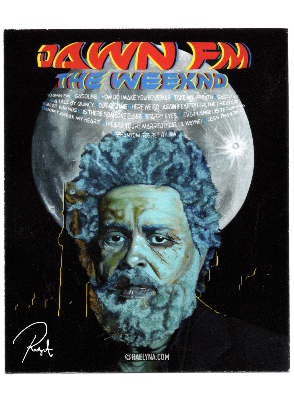 DAWN FM - THE WEEKND (TESTER POLARIODS/ART PRINTS)