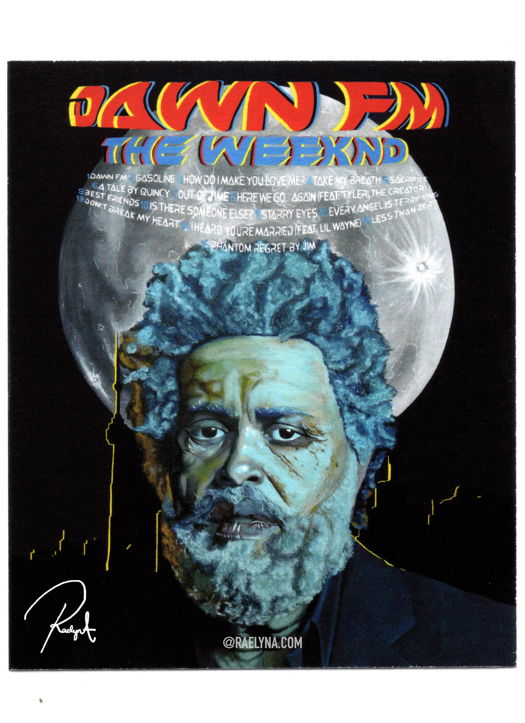 DAWN FM - THE WEEKND (TESTER POLARIODS/ART PRINTS)